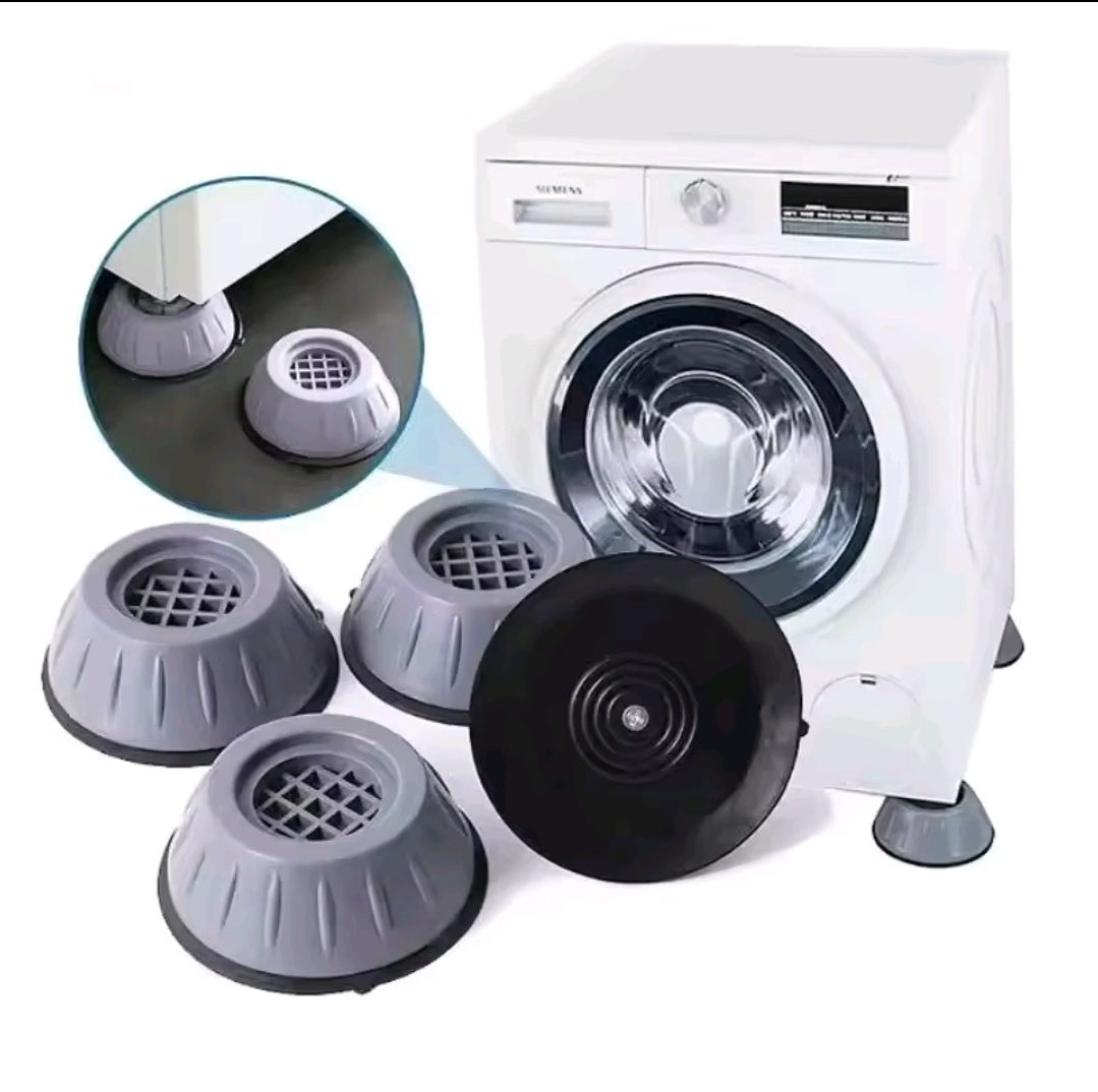 jogo de 4 suportes anti vibração universal